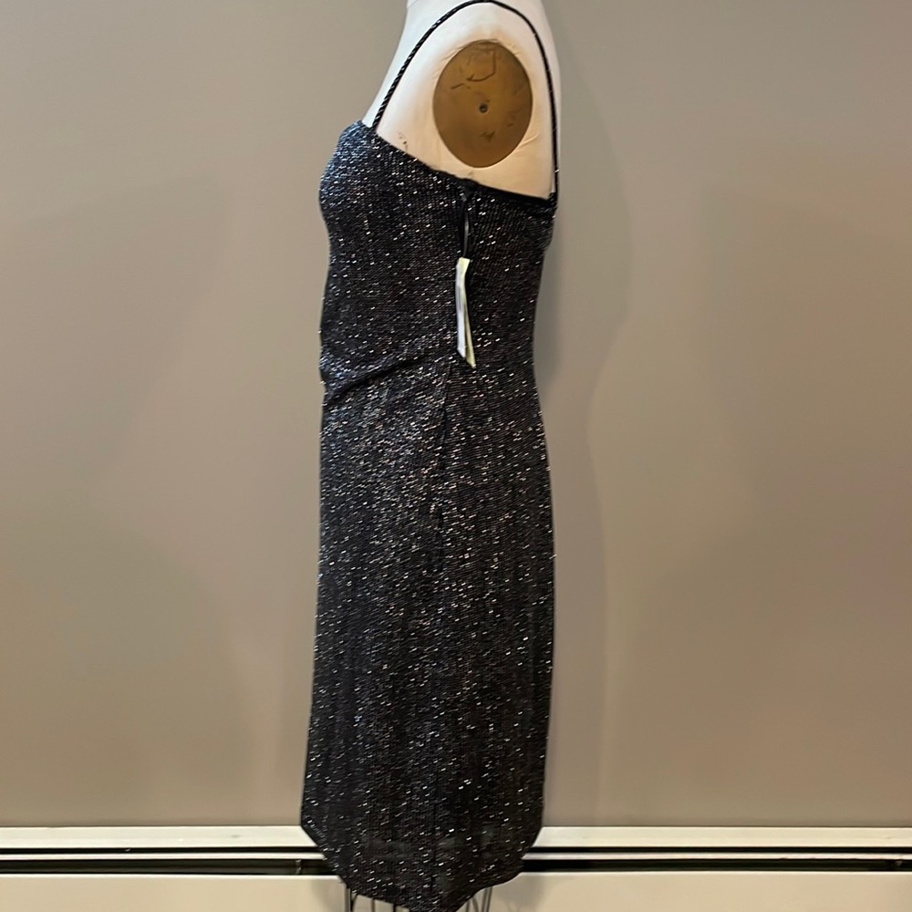XOXO Uptown Girl glitter spaghetti strap cocktail dress - Picture 4 of 10